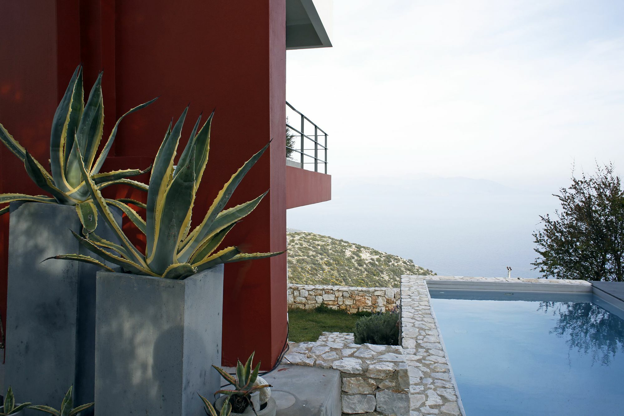 Seaview Villa Schinias Exterior foto